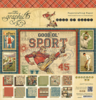 Graphic 45: Good Ol' Sport Paper Pad 12"x12"