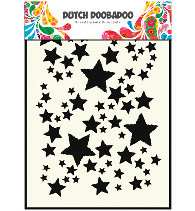 Dutch Doobadoo - Stencil: Stars