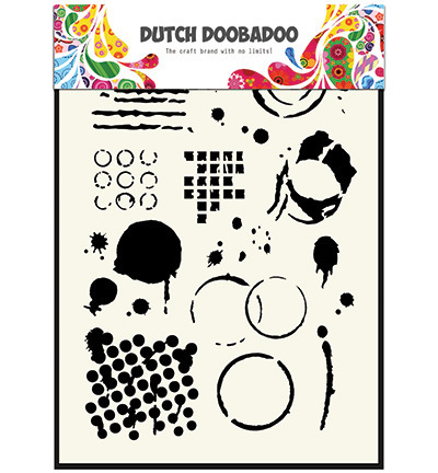 Dutch Doobadoo - Stencil: Geometric Tiles