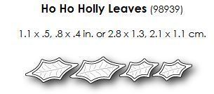 Memory Box - Stanze: Ho Ho Holly Leaves