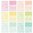 Simple Stories - Color Vibe: Alpha Sticker Book - Lights (12 Blatt)