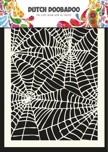Dutch Doobadoo - Stencil: Spider Web