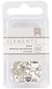 American Crafts - Elements: Brads, silver (50 St.)