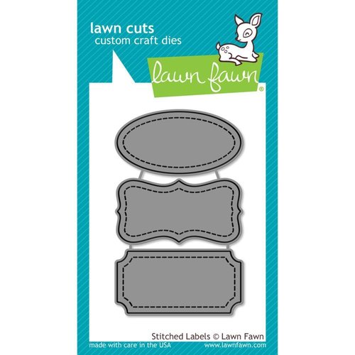 Lawn Fawn - Lawn Cuts: Stitched Labels
