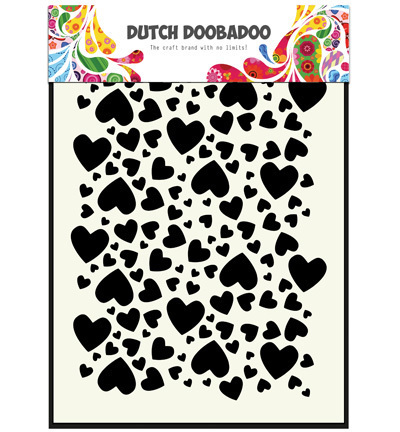 Dutch Doobadoo - Stencil: Hearts