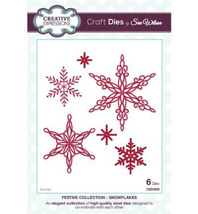 Creative Expressions - Craft Dies: Snowflakes