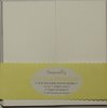 Dovecraft - Cards & Envelopes: 10 Stück, quadratisch, weiß, tri-fold