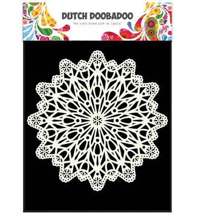 Dutch Doobadoo - Stencil: Dutch Mask Art Circle A5