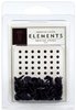 American Crafts - Elements: Medium Brads, Black (50St.)