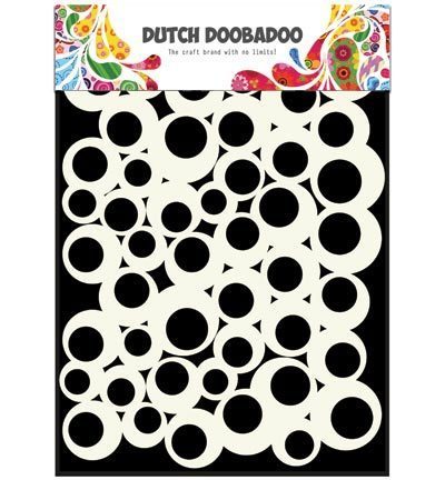 Dutch Doobadoo - Stencil: Bubbles 2
