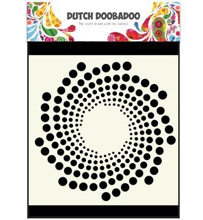 Dutch Doobadoo - Stencil: Sun