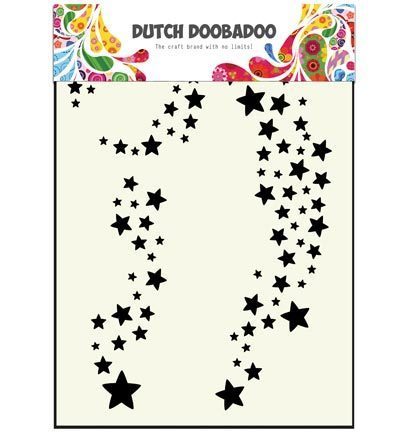 Dutch Doobadoo - Stencil: Sterne