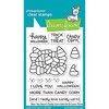 Lawn Fawn - Clear Stamps: How You Bean? Candy Corn Add-On