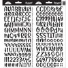 Doodlebug - Alphabet Stickers: Abigail, beetle black / schwarz