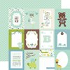 Echo Park - Sweet Baby Boy: 3x4 Journaling Cards Paper 12"x12"