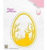 Nellie Snellen - Stanze: Easter Egg / Osterei mit Hase