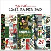 Echo Park - Animal Safari: Paper Pad 12x12" (24 Blatt)