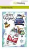 Craft Emotions - Clear Stamps: X-Mas Cars #1