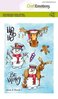 Craft Emotions - Clear Stamps: Snowy and Friends #1