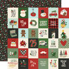 Simple Stories - Jingle All The Way: 2x2 Elements Paper 12"x12"