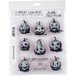 Stampers Anonymous - Tim Holtz: Pumpkinhead Cling Stamps