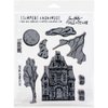 Stampers Anonymous - Tim Holtz: Sketch Manor Cling Stamps