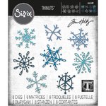 Sizzix - Thinlits: Tim Holtz - Scribbly Snowflakes (8 Dies)