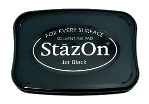 StazOn Stempelkissen: Jet Black