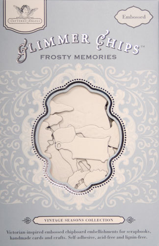 Tattered Angels "Glimmer Chips: Frosty Memories - Embossed"