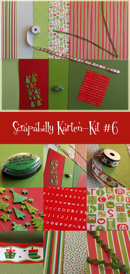 Scrapabilly Karten-Kit #6: AUSVERKAUFT