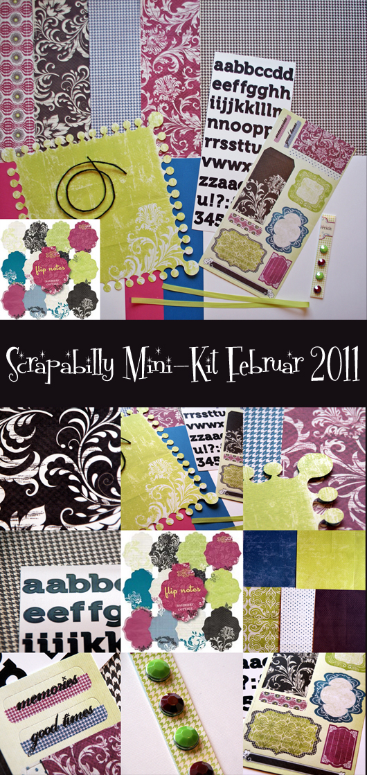 Scrapabilly Mini-Kit Februar 2011