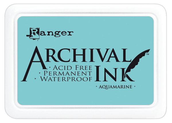 Ranger Archival Ink Pad: Aquamarine