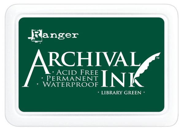 Ranger Archival Ink Pad: Library Green