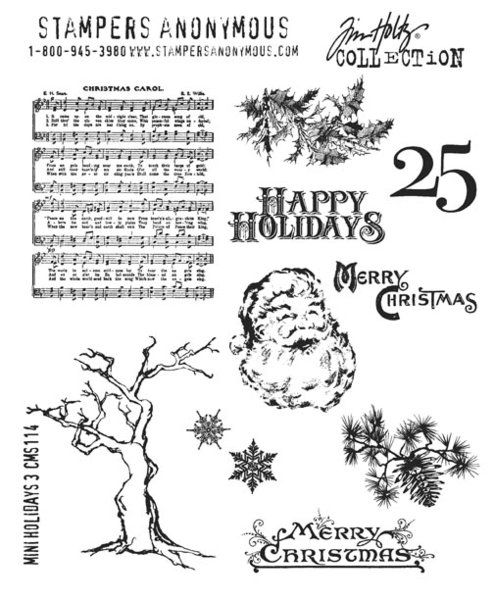 Stampers Anonymous - Tim Holtz: Mini Holidays 3