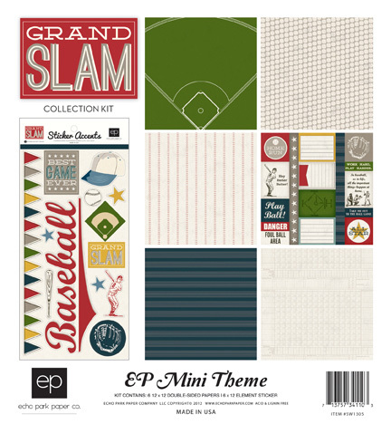 Echo Park - Mini Themes: Grand Slam Collection Kit 12x12"