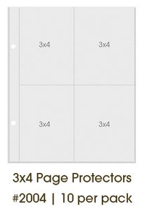 Simple Stories - Sn@p!: Page Protectors - 3x4" (10 St.)