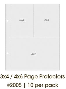Simple Stories - Sn@p!: Page Protectors - 3x4" / 4x6" (10 St.)