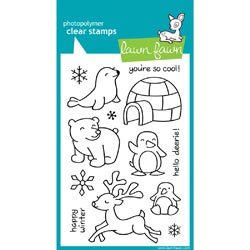 Lawn Fawn - Clear Stamps: Critters in the Snow