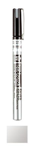 Sakura - Pen-Touch: silver metallic 0,7mm