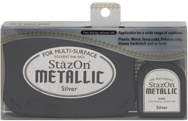 StazOn Stempelkissen: Silver