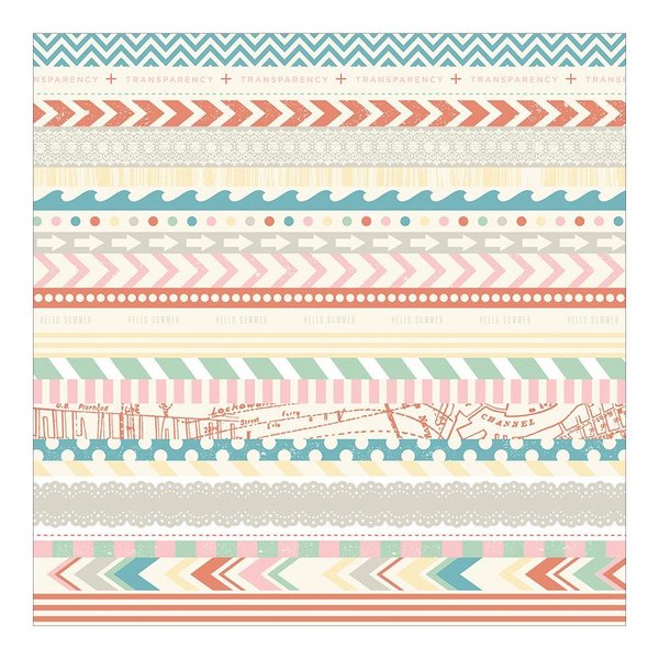Crate Paper - The Pier: Washi Paper 12"x12"