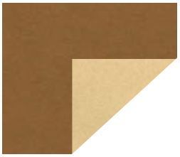 Colourkraft - Cardstock: Lehmbraun / Kraft 12x12"