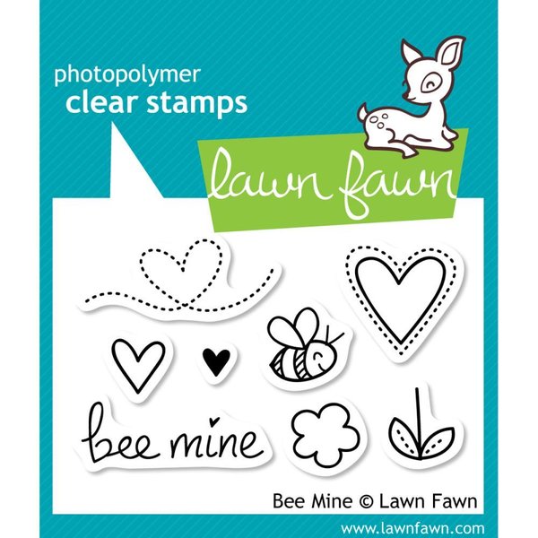 Lawn Fawn - Clear Stamps: Bee Mine