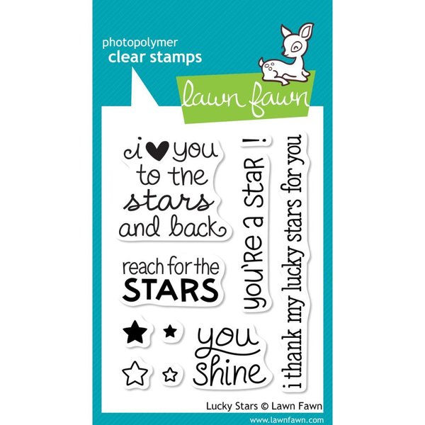 Lawn Fawn - Clear Stamps: Lucky Stars