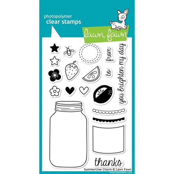 Lawn Fawn - Clear Stamps: Summertime Charm
