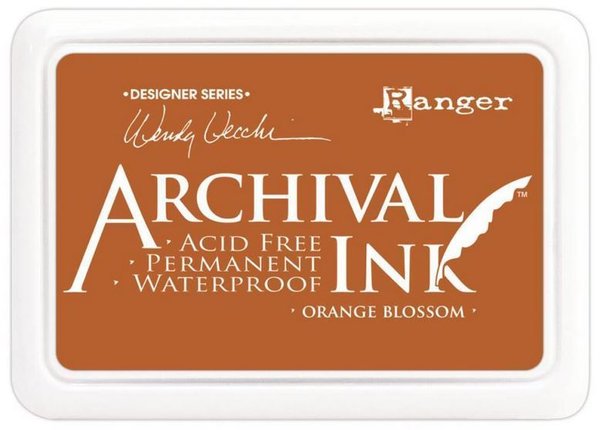 Ranger Archival Ink Pad: Orange Blossom