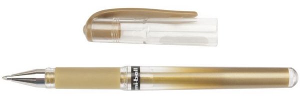 Uniball - Signo Broad: Gelstift, gold 1mm