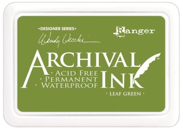 Ranger Archival Ink Pad: Leaf Green