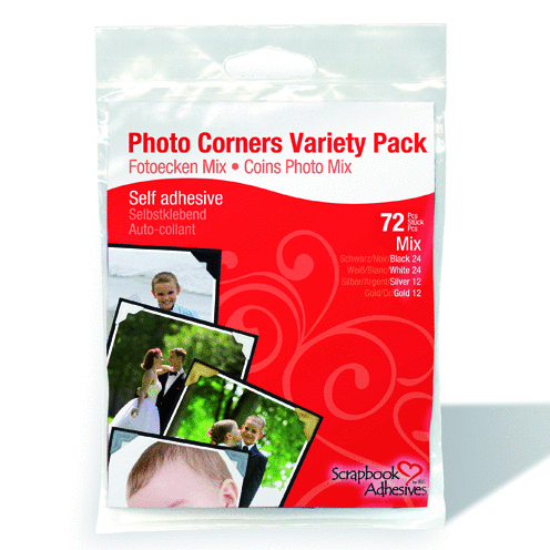 Scrapbook Adhesives: Photo Corners, Mix