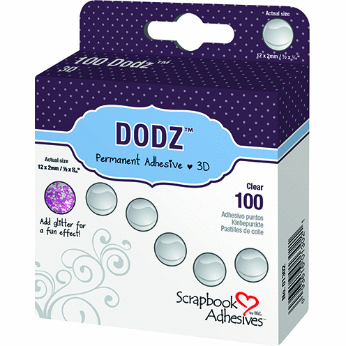 Scrapbook Adhesives: Adhesive Dots - 3D (Glue Dots)